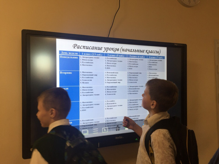 Приём в 1 класс..